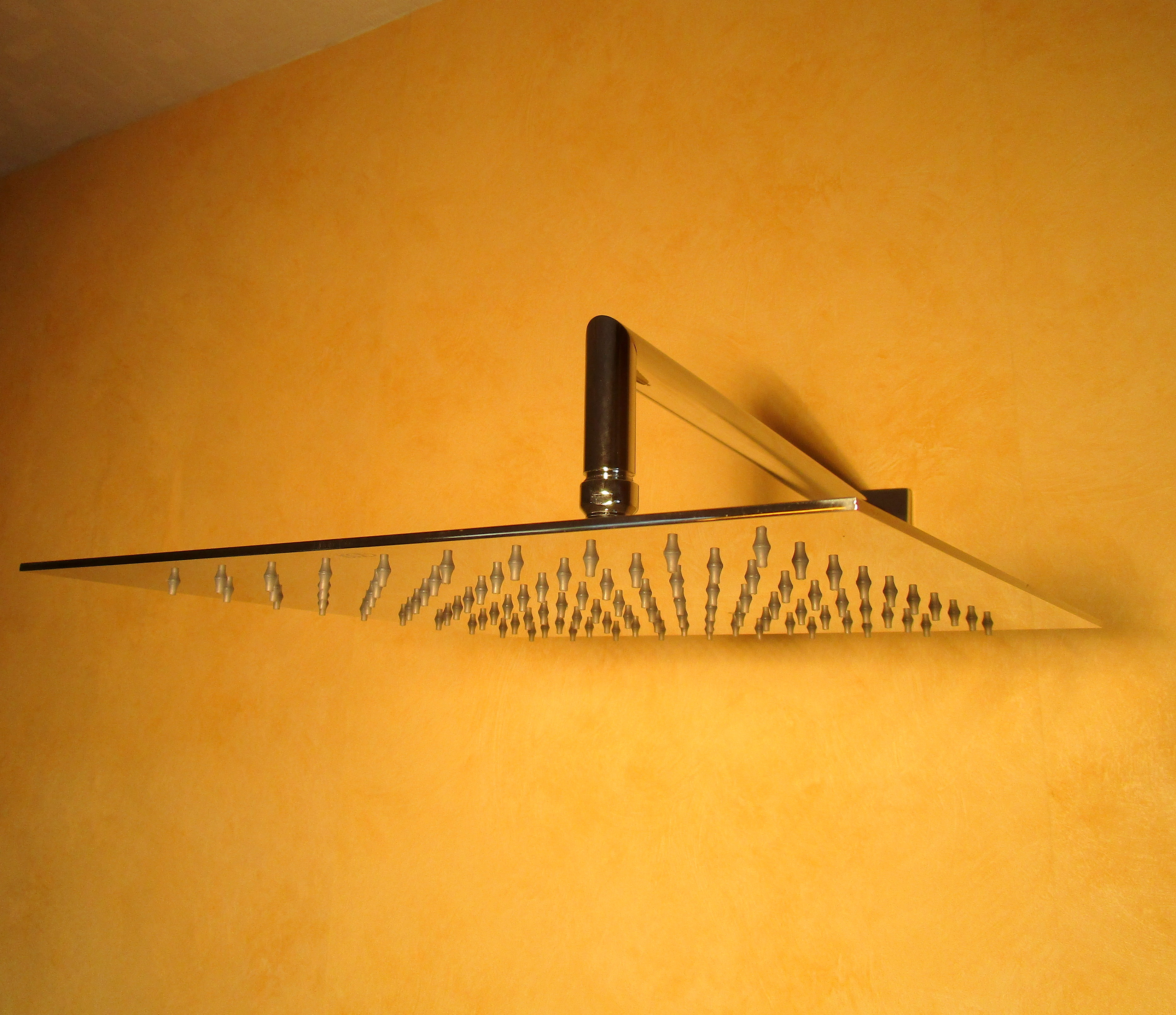 Gessi Emporio Antikalk-Kopfbrause 30x30cm chrom, Regendusche mit  