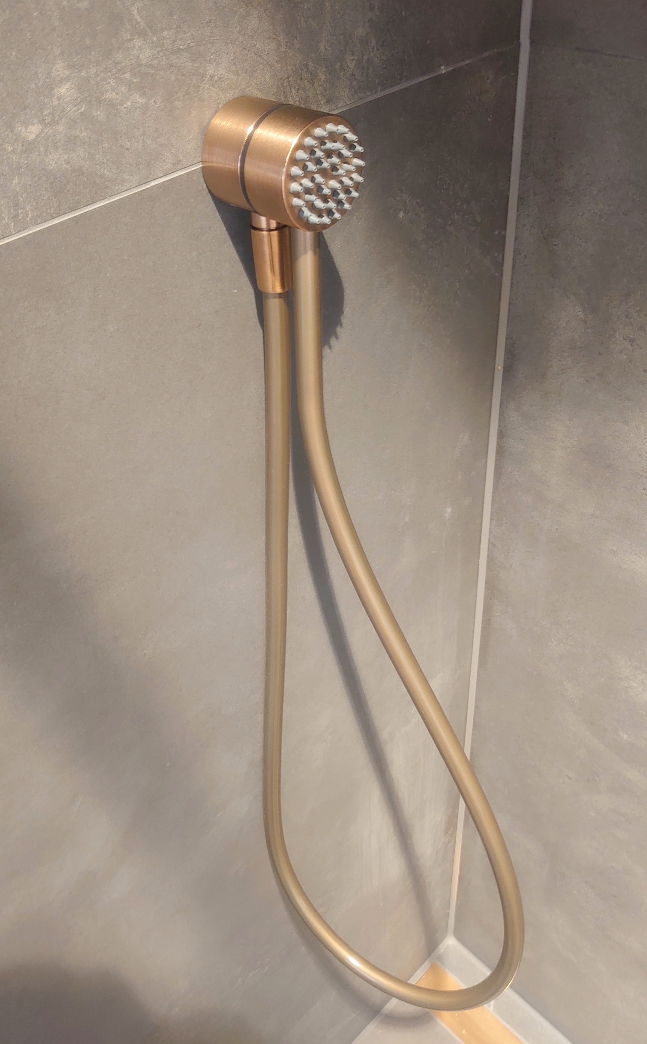 Gessi HI-FI Brauseset 63099 mit Magnet & Wandanschlußbogen Schwarz 