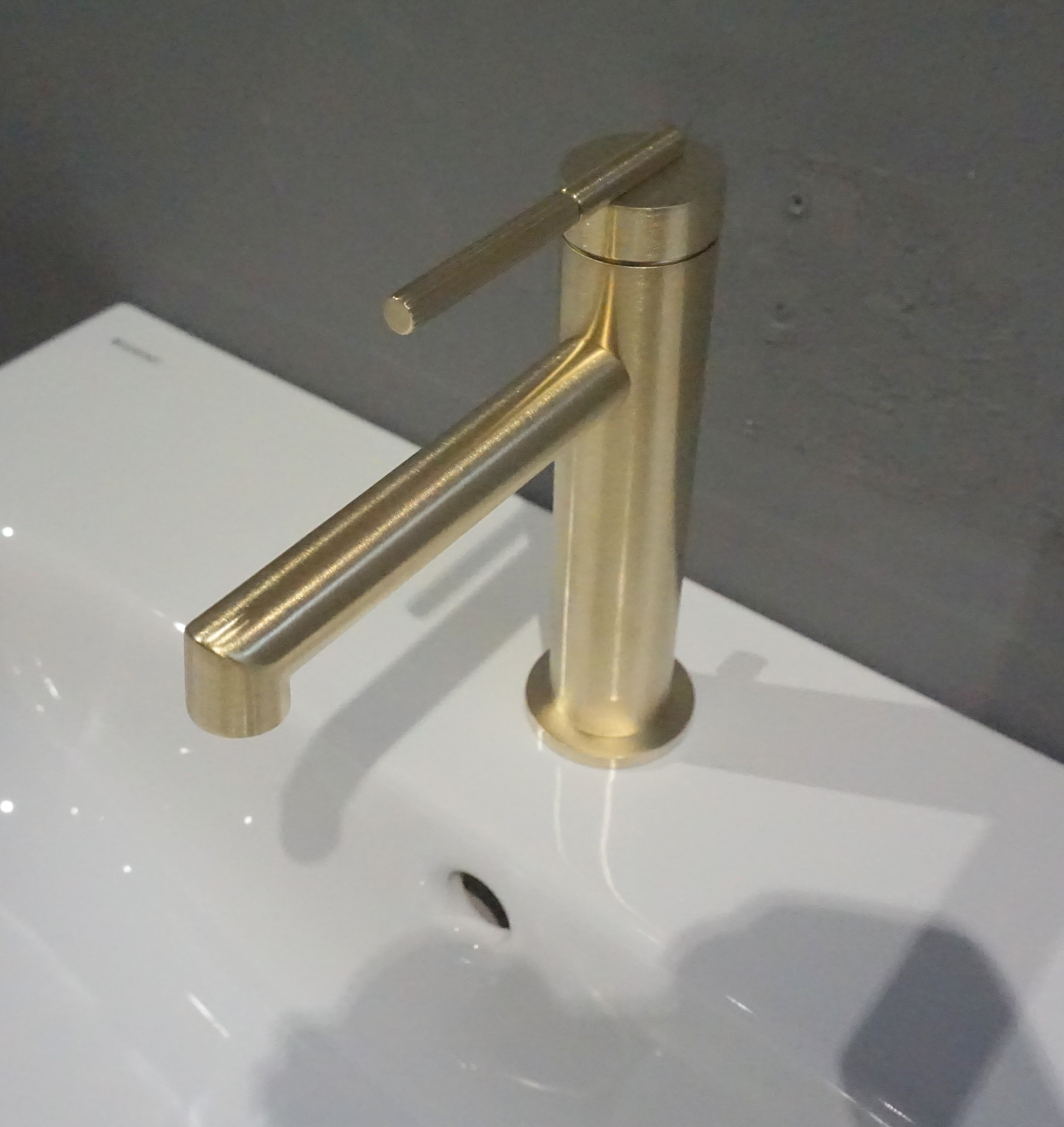 Gessi Ingranaggio Waschtischarmatur 63501 Bronze Antik mit Ablaufgarnitur; Mischbatterie 63501187 