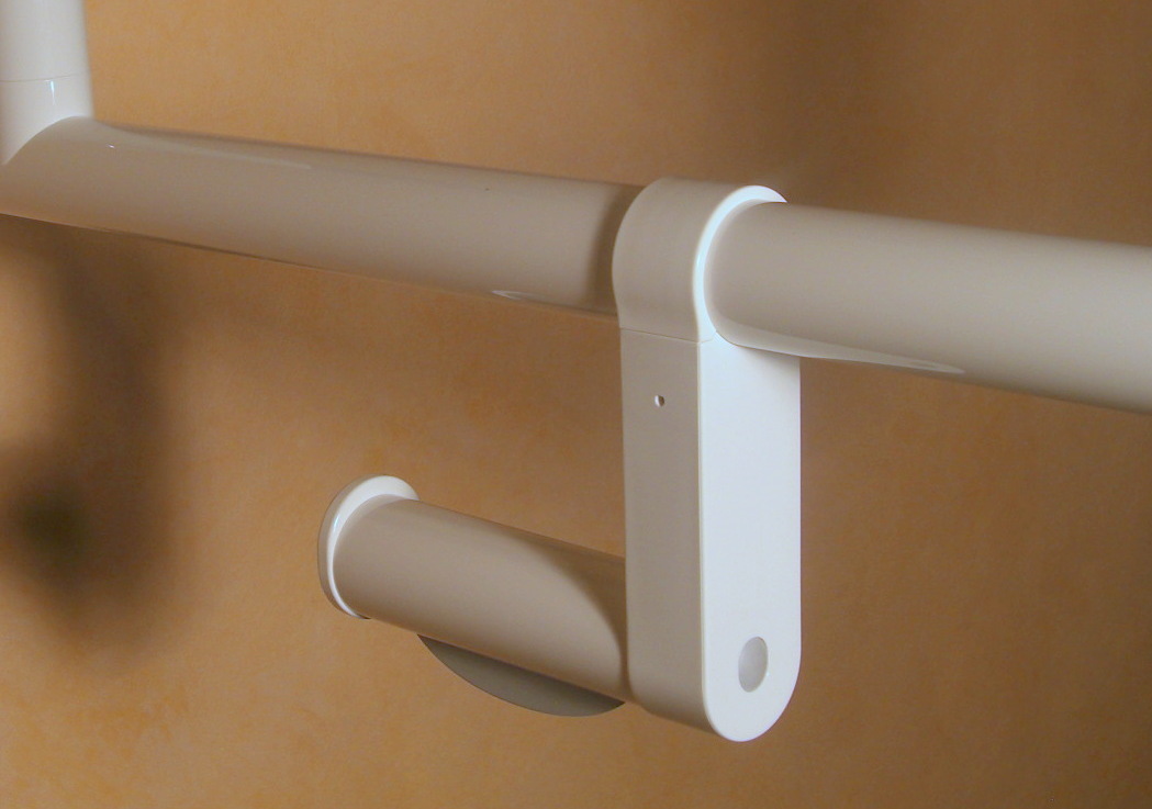 Hewi Serie 801 Aufrüstsatz WC-Papierhalter, Toilettenpapierhalter 801.50.010-50; stahlblau 