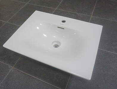 Duravit Viu Waschtisch 63cm weiß mit Hahnloch und ÜL; 23443630000 - SOFORT ! 