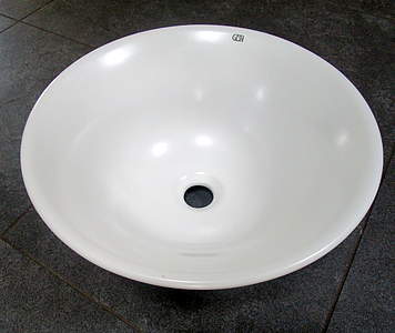 Gessi Goccia total look Aufsatzschale 400mm GRES weiss; Aufsatzbecken 39123519 