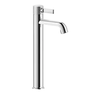Gessi Inciso Waschtischarmatur hohe Version Kupfer PVD mit Ablaufgarnitur; Mischbatterie 58003030 