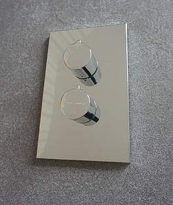 Gessi Via Bagutta Fertigmontageset UP-Thermostat 1-Weg Finox Optik; 38792149 