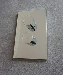 Gessi Via Meravigli Fertigmontageset UP-Thermostat 3-Wege chrom; 38796031 