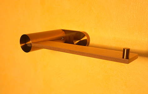 Gessi316 Toilettenpapierhalter Warm Bronze Gebürstet PVD; WC-Rollenhalter 54749726 