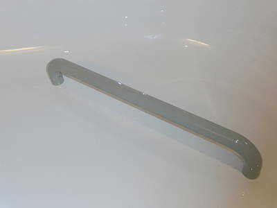 Hewi Serie 477 Badetuchhalter 57cm aquablau, ohne …