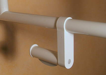 Hewi Serie 801 Aufrüstsatz WC-Papierhalter, Toilettenpapierhalter 801.50.010-92; anthrazitgrau 