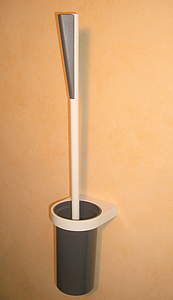 Hewi System 800 K WC-Bürstengarnitur signalweiß/ stahlblau; 800.20.20091-50 