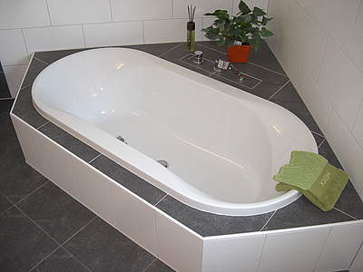 Hoesch Spectra Ovalbadewanne 6626 weiß 190x90cm, Badewanne 6626.​010