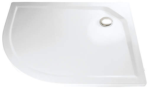 HSK Duschwanne 90x90cm, Viertelkreis, superflache Brausewanne, 505090 