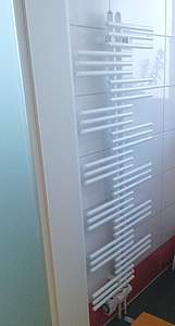 Zehnder Yucca Handtuchheizkörper 0529 Brown Quartz 1772x800mm, Design- und Badraumwärmer YS-180-080 