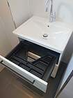 Burgbad Eqio Keramik-Waschtisch & Unterschrank 103cm Grau Hochglanz; SEYQ103F2010 