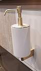 Gessi Habito Seifenspender 66413 für Wandmontage Bronze Antik/​weiß; …