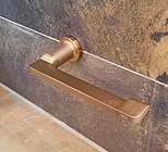 Gessi Inciso Toilettenpapierhalter Kupfer PVD; Papierrollenhalter 58455030