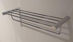 Gessi Rilievo Ablage mit Handtuchhalter 60cm 59407 Chrom; 59407031 