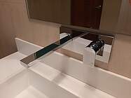 Gessi VIA MANZONI Fertigmontageset 44893 Waschtisch-​Wandarmatur 148mm …