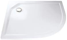 HSK Duschwanne 90x120cm asymmetrisch, superflache Brausewanne Version …